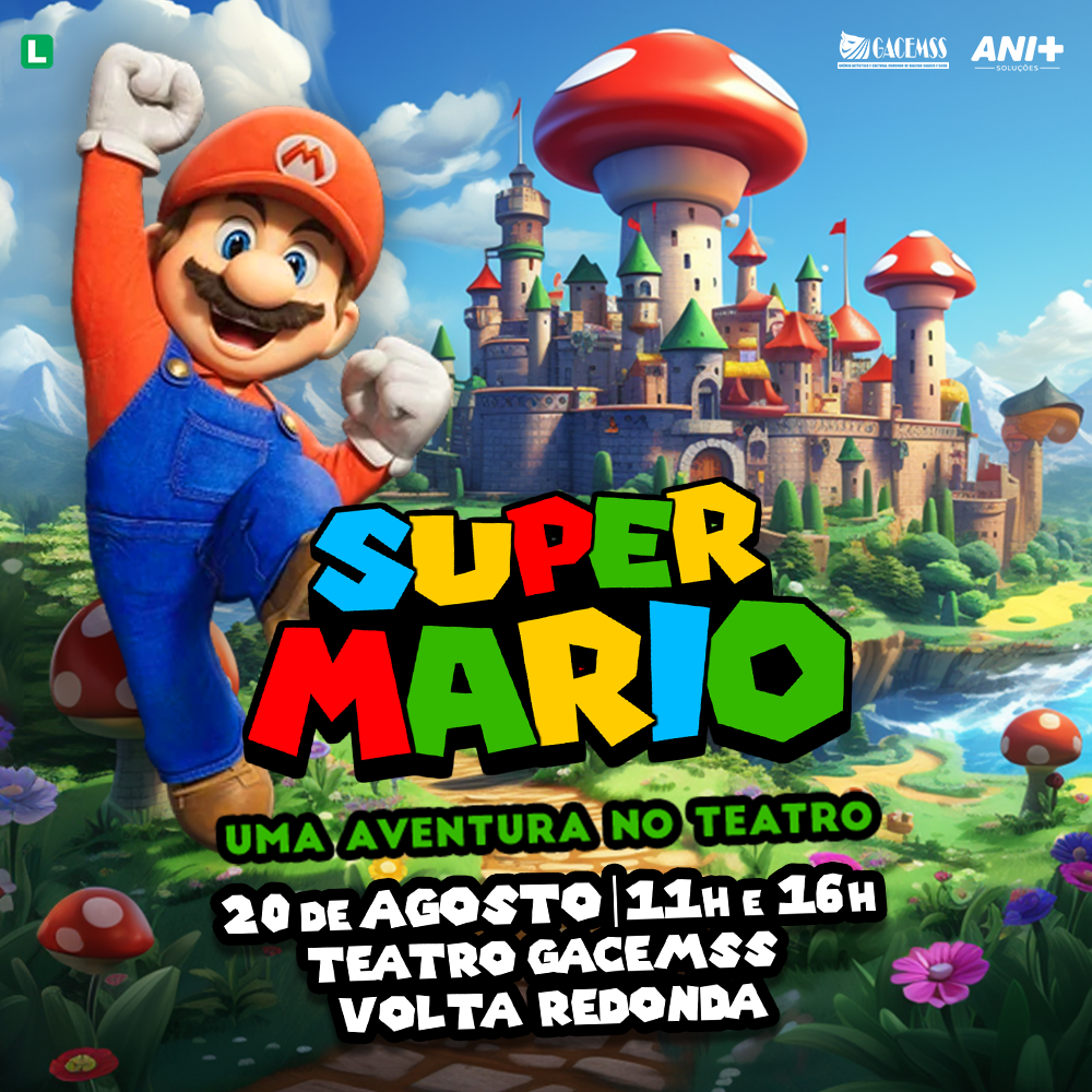 Super Mario Bros chega aos palcos do teatro em Goiânia - Curta